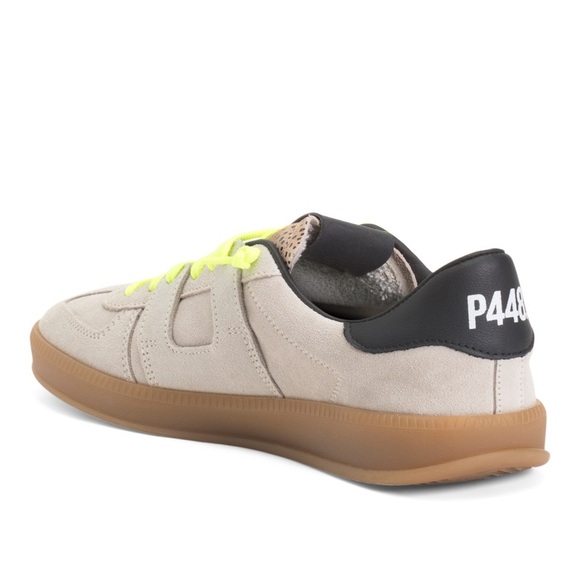 P448 Suede Monza Lace Up Sneakers - Picture 2 of 3
